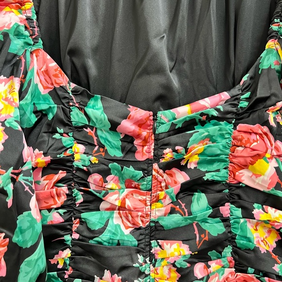 NWT For Love and Lemons Jolie Puff Sleeve Mini Dress - Picture 11 of 14